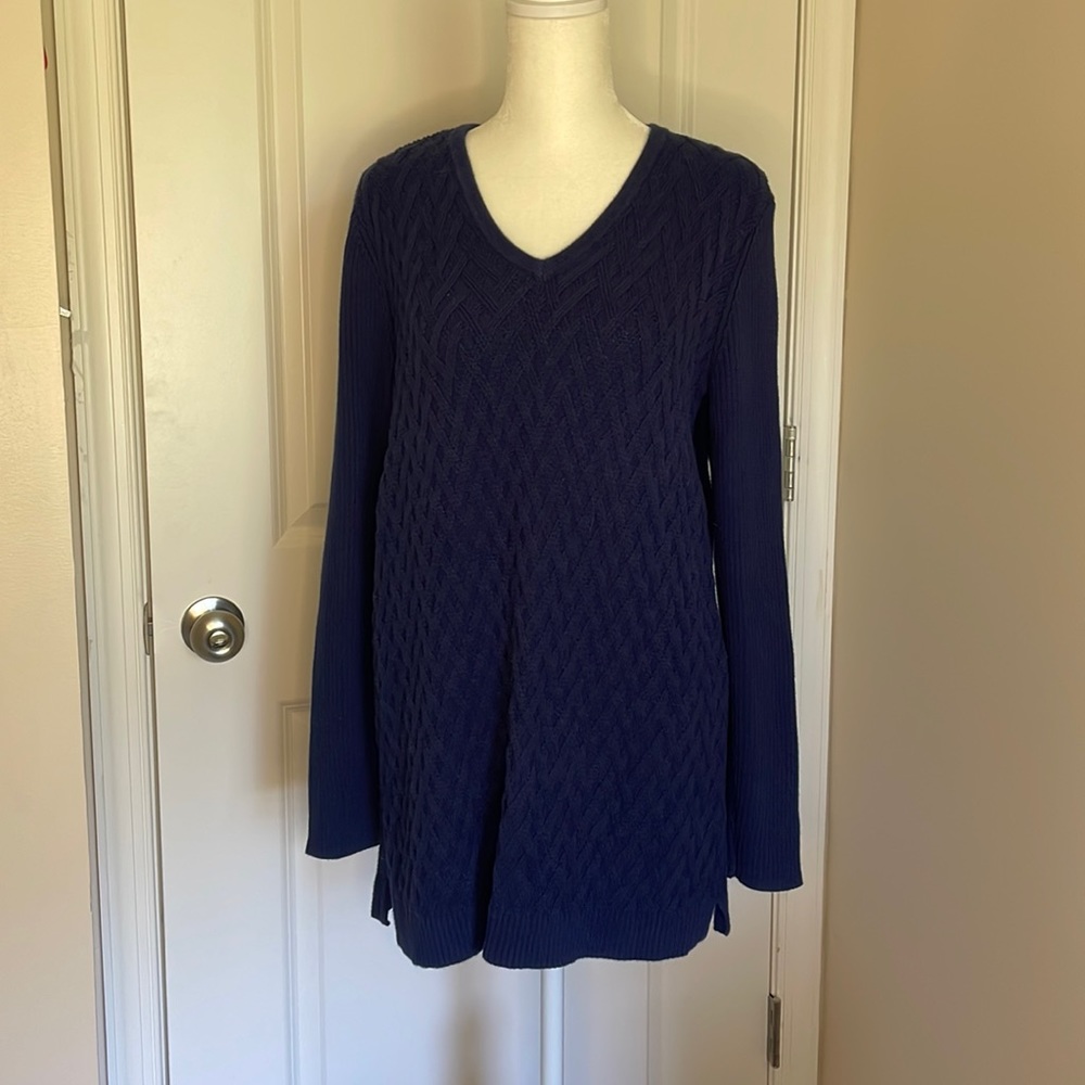 Lands End tunic sweater